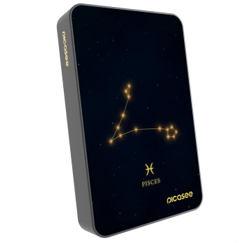 Picasee Powerbank με MagSafe 10 000 mAh Γκρί - PISCES