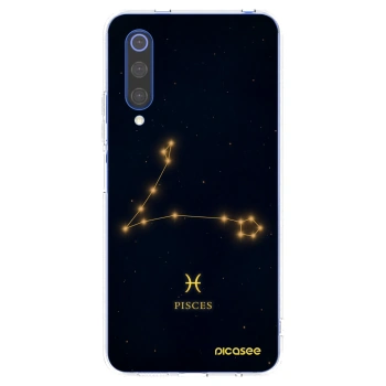 Picasee διαφανής θήκη σιλικόνης Xiaomi Mi 9 SE - PISCES