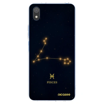 Picasee διαφανής θήκη σιλικόνης Xiaomi Redmi 7A - PISCES