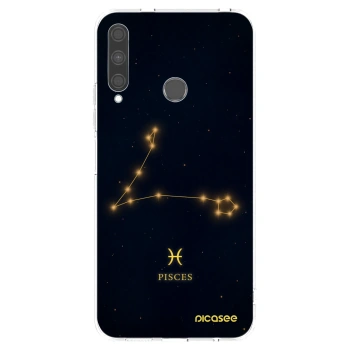 Picasee διαφανής θήκη σιλικόνης Huawei P40 Lite E - PISCES