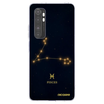 Picasee διαφανής θήκη σιλικόνης Xiaomi Mi Note 10 Lite - PISCES