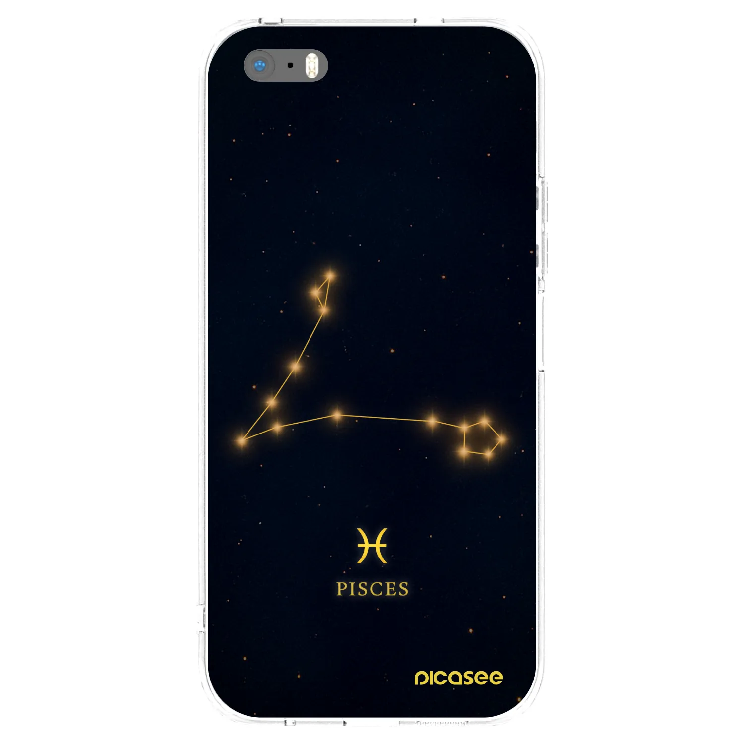 Picasee διαφανής θήκη σιλικόνης Apple iPhone 6 Plus/6S Plus - PISCES