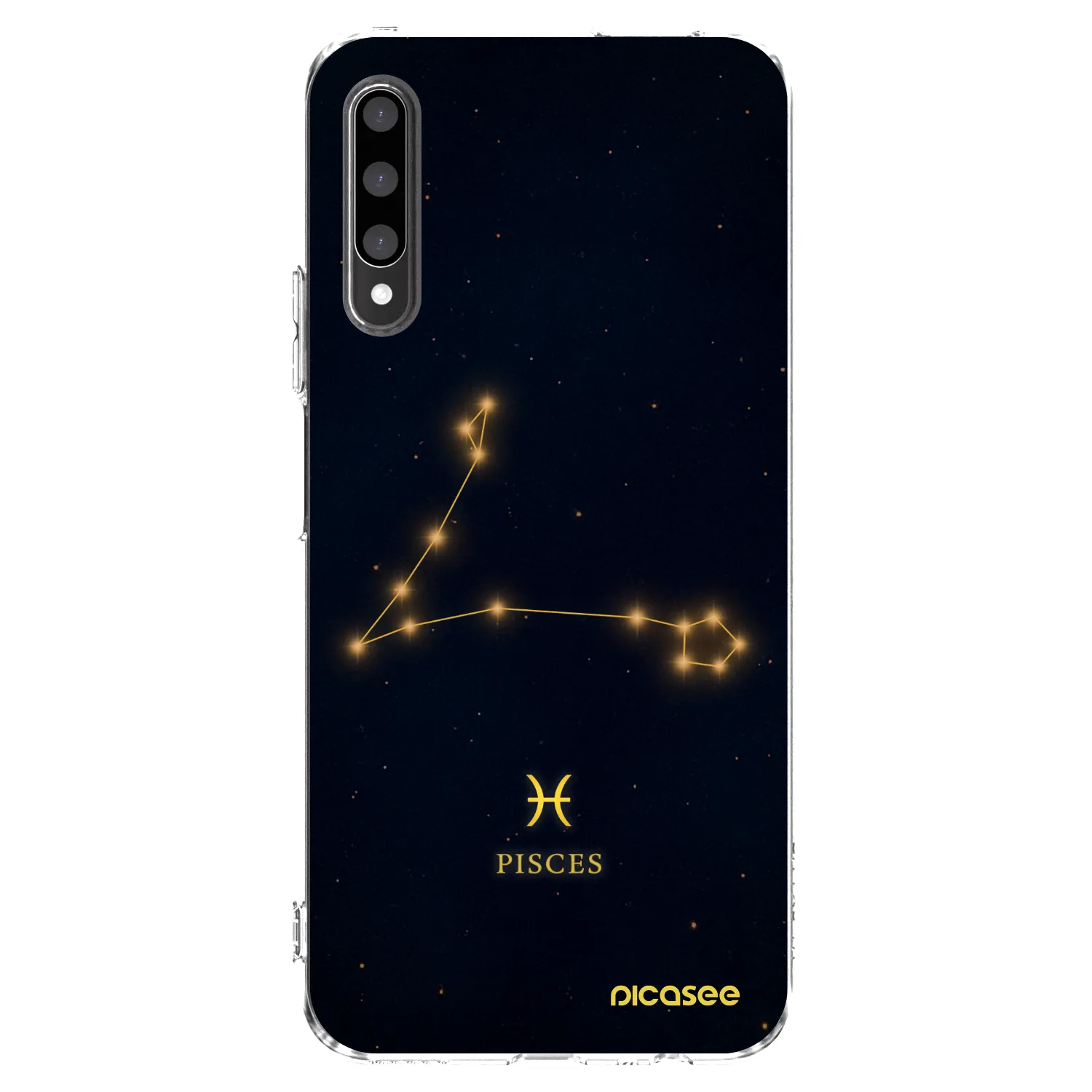 Picasee διαφανής θήκη σιλικόνης Honor 9X Pro - PISCES