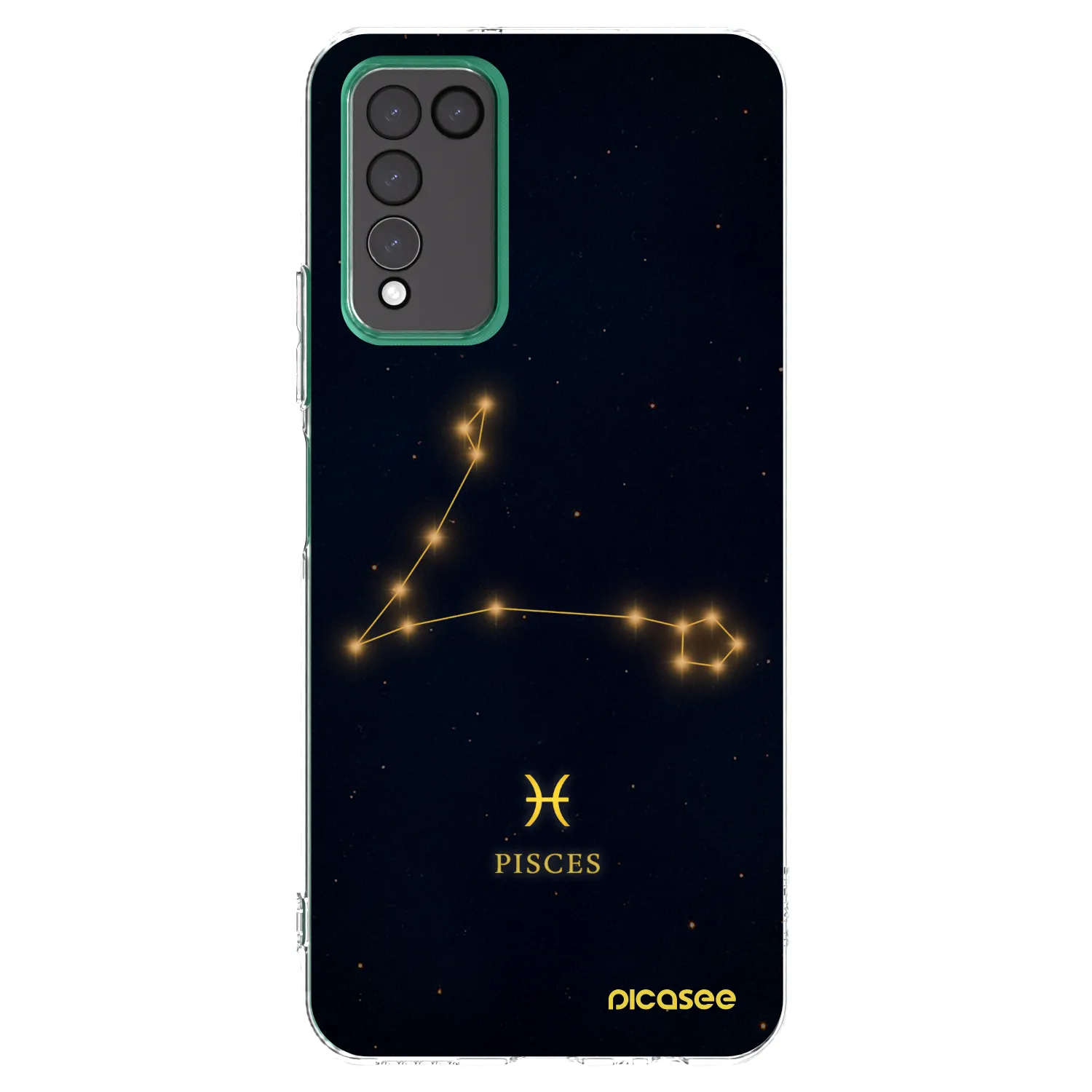 Picasee διαφανής θήκη σιλικόνης Honor 10X Lite - PISCES