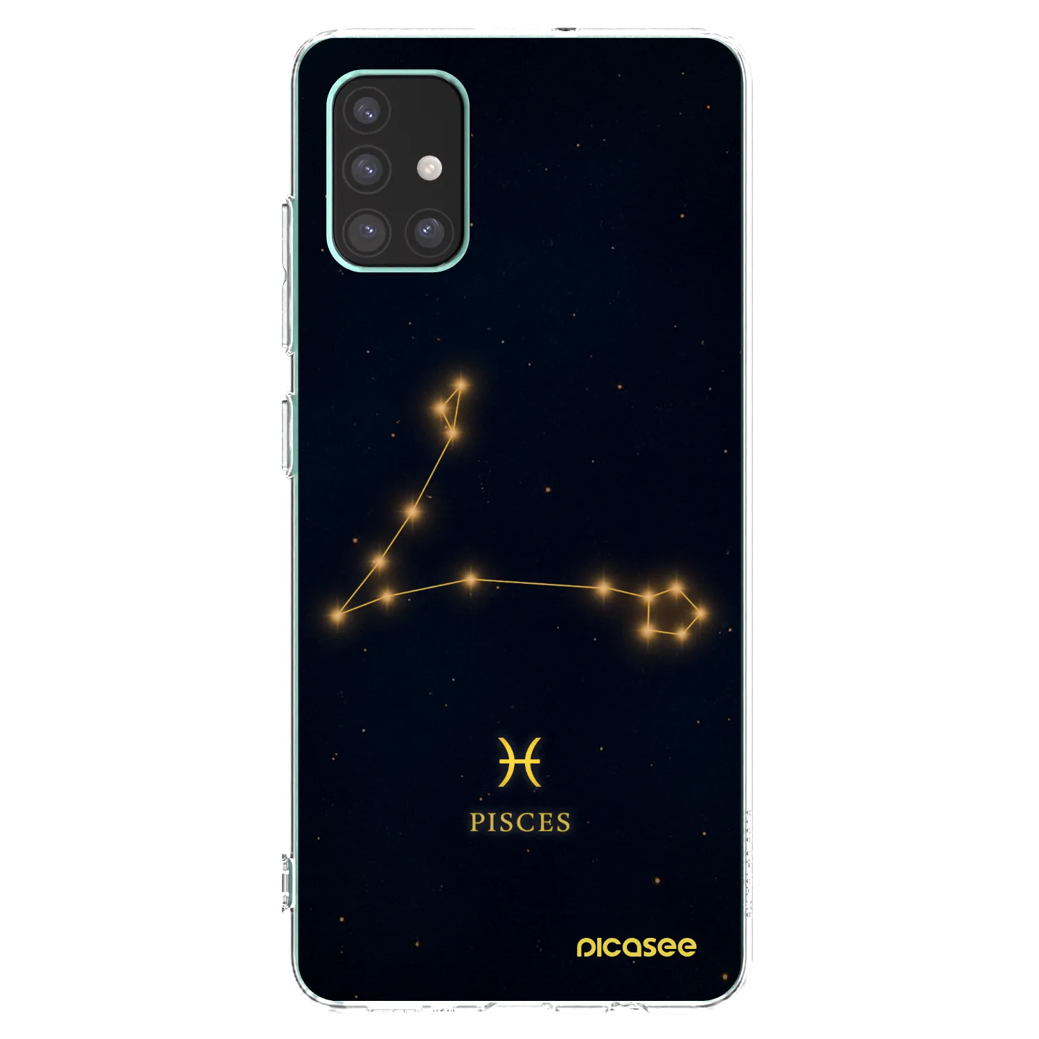 Picasee διαφανής θήκη σιλικόνης Samsung Galaxy M51 M515F - PISCES