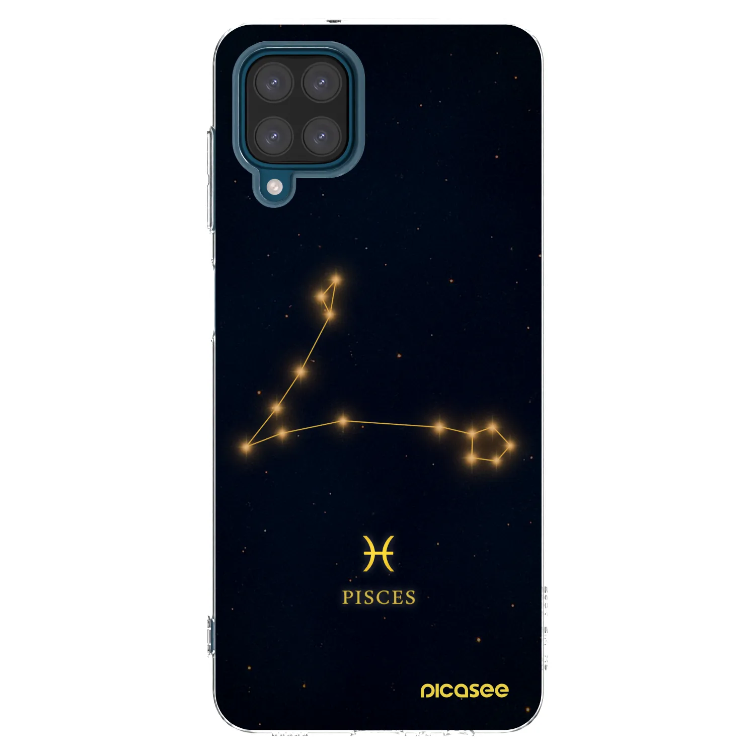 Picasee διαφανής θήκη σιλικόνης Samsung Galaxy A12 A125F - PISCES