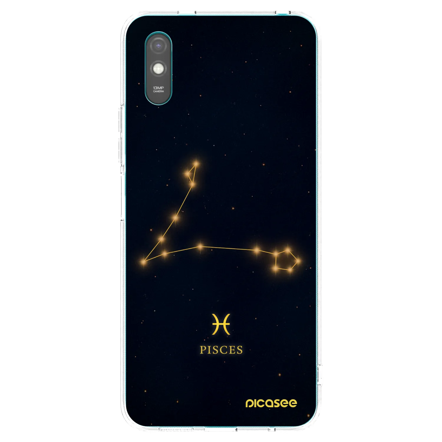 Picasee διαφανής θήκη σιλικόνης Xiaomi Redmi 9AT - PISCES