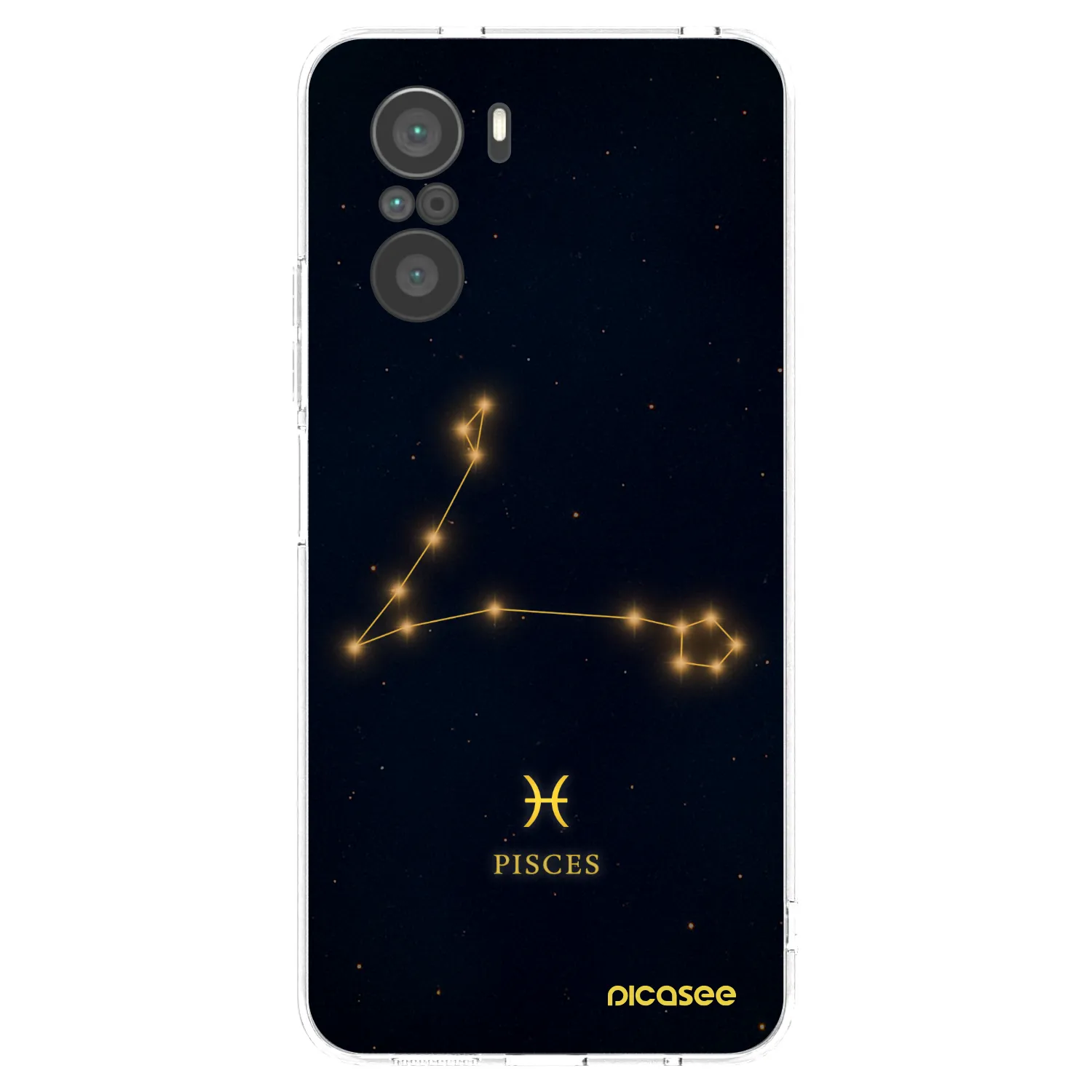 Picasee διαφανής θήκη σιλικόνης Xiaomi Poco F3 - PISCES