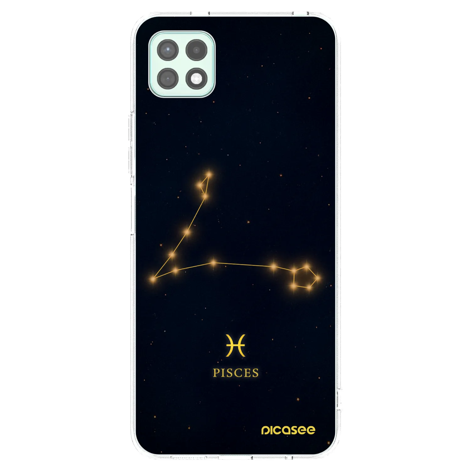 Picasee διαφανής θήκη σιλικόνης Samsung Galaxy A22 A226B 5G - PISCES