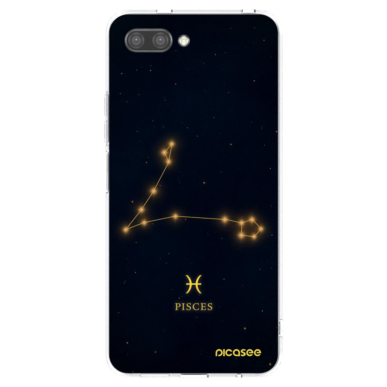 Picasee διαφανής θήκη σιλικόνης Honor 10 - PISCES