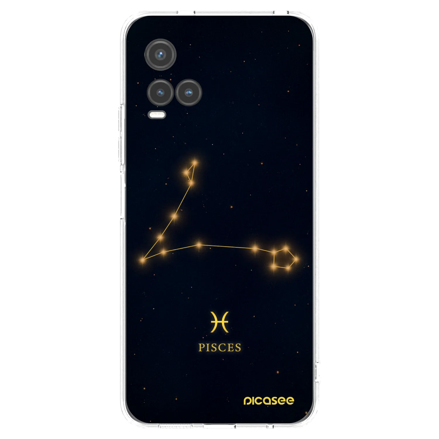 Picasee διαφανής θήκη σιλικόνης Vivo Y33s - PISCES