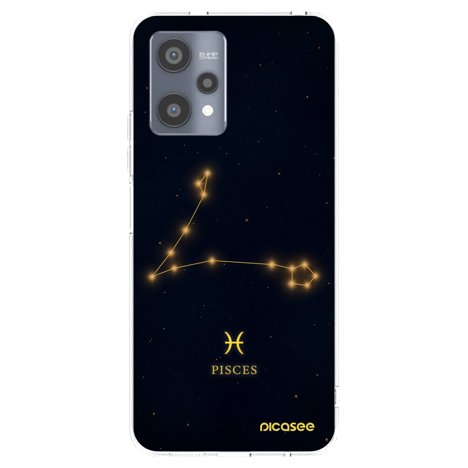 Picasee διαφανής θήκη σιλικόνης Realme 9 Pro 5G - PISCES