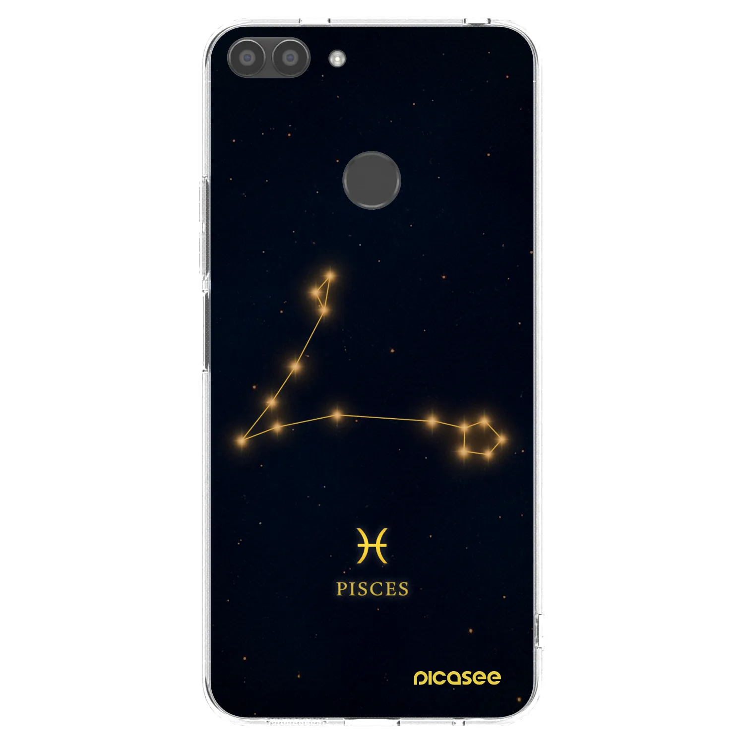 Picasee διαφανής θήκη σιλικόνης Huawei P Smart - PISCES