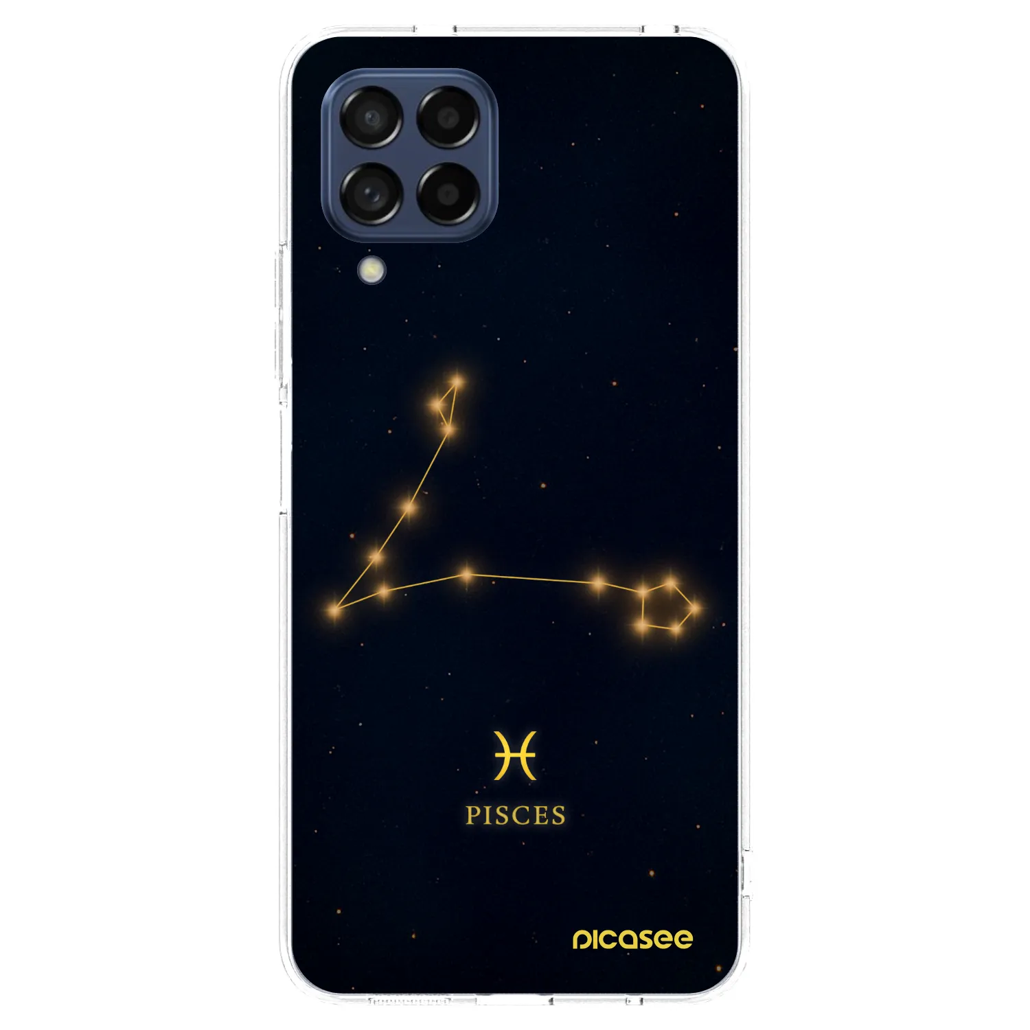 Picasee διαφανής θήκη σιλικόνης Samsung Galaxy M53 5G - PISCES