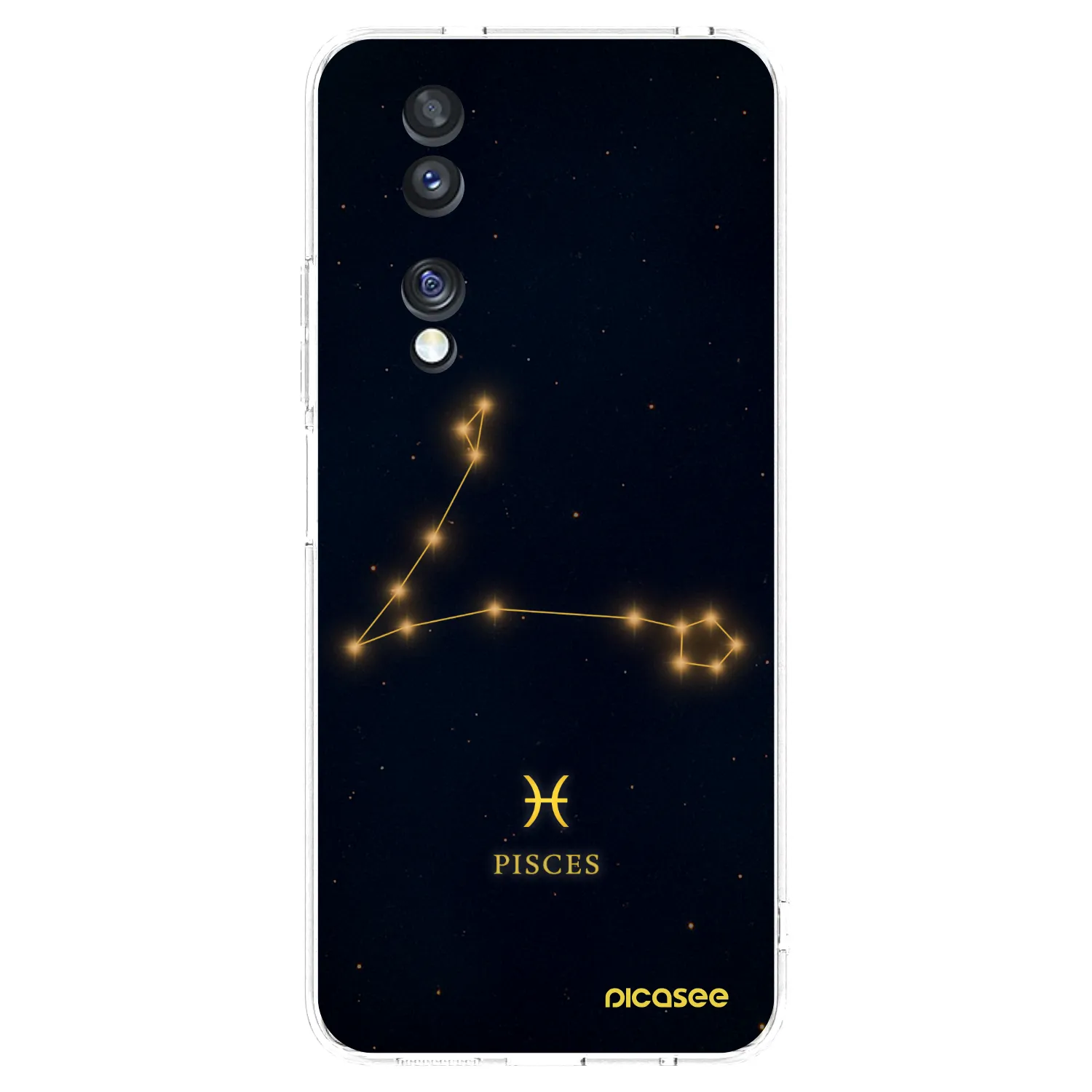 Picasee διαφανής θήκη σιλικόνης Honor 70 - PISCES