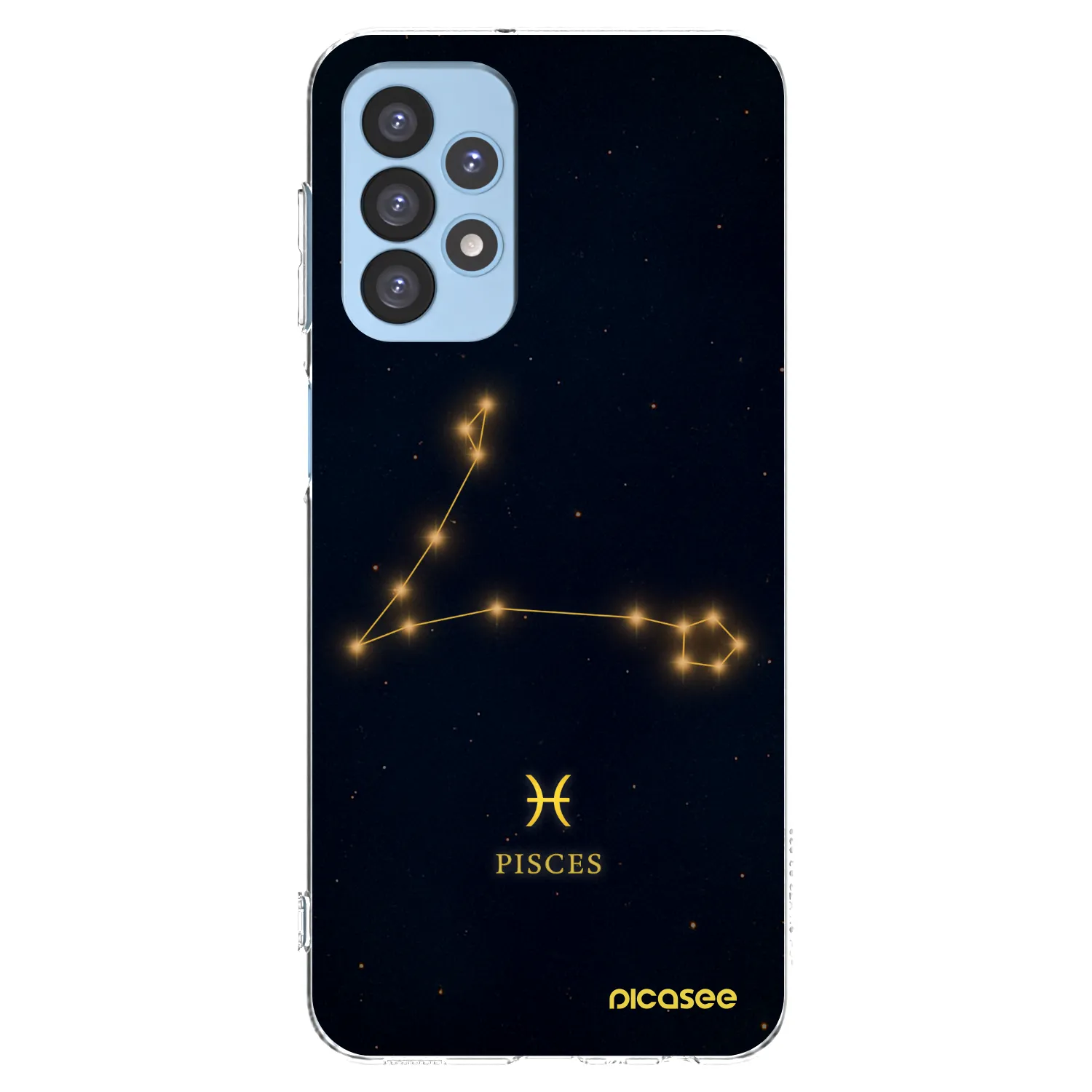 Picasee διαφανής θήκη σιλικόνης Samsung Galaxy A23 A235F 4G - PISCES
