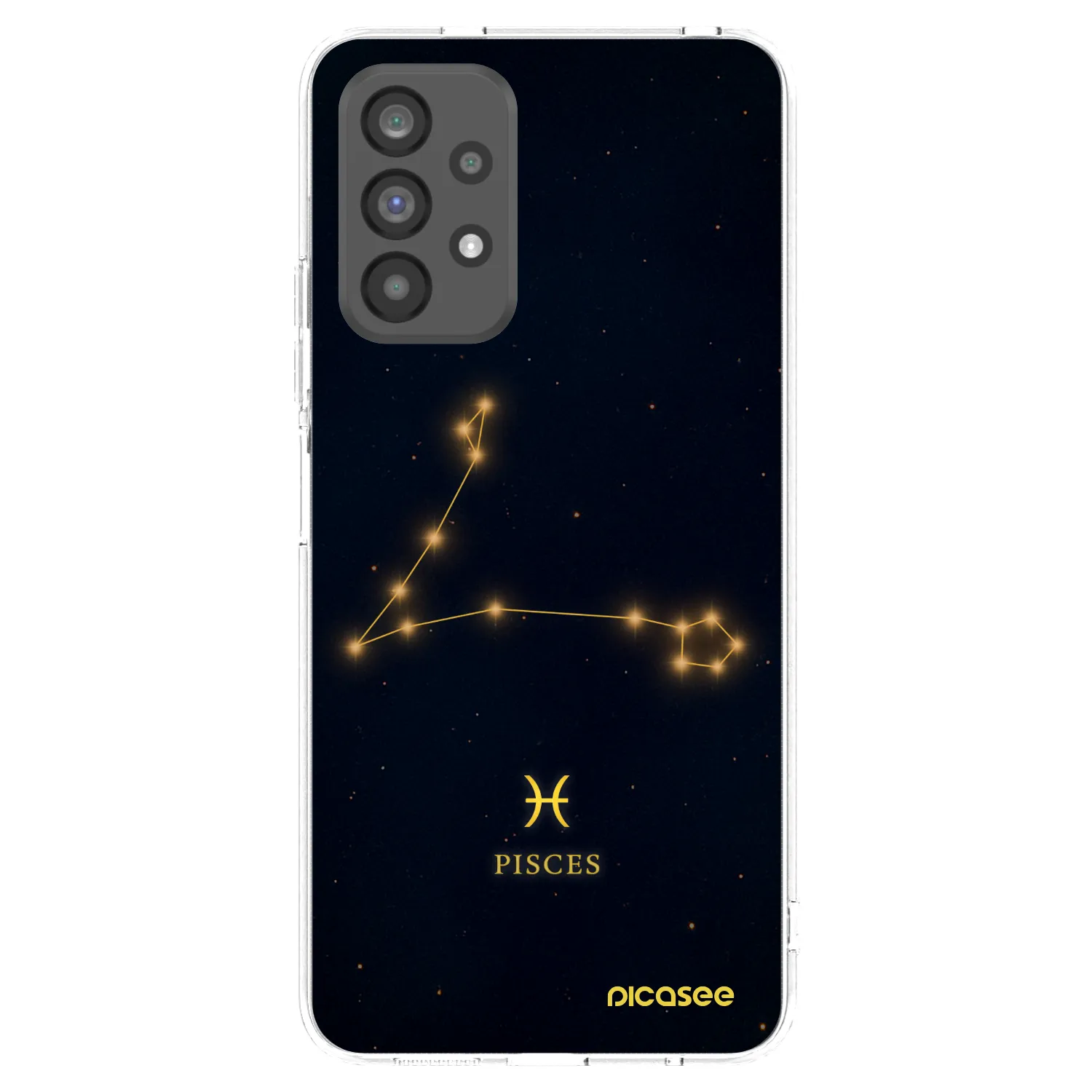 Picasee διαφανής θήκη σιλικόνης Samsung Galaxy A73 5G - PISCES