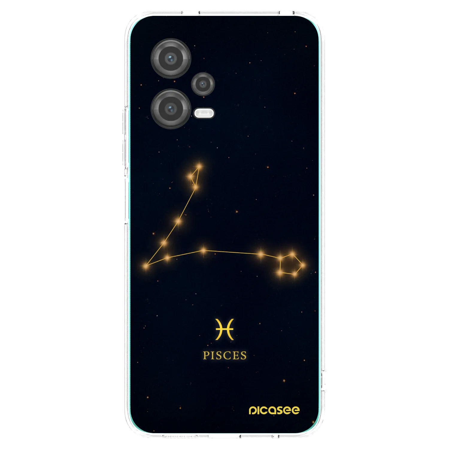 Picasee διαφανής θήκη σιλικόνης Xiaomi Poco X5 - PISCES