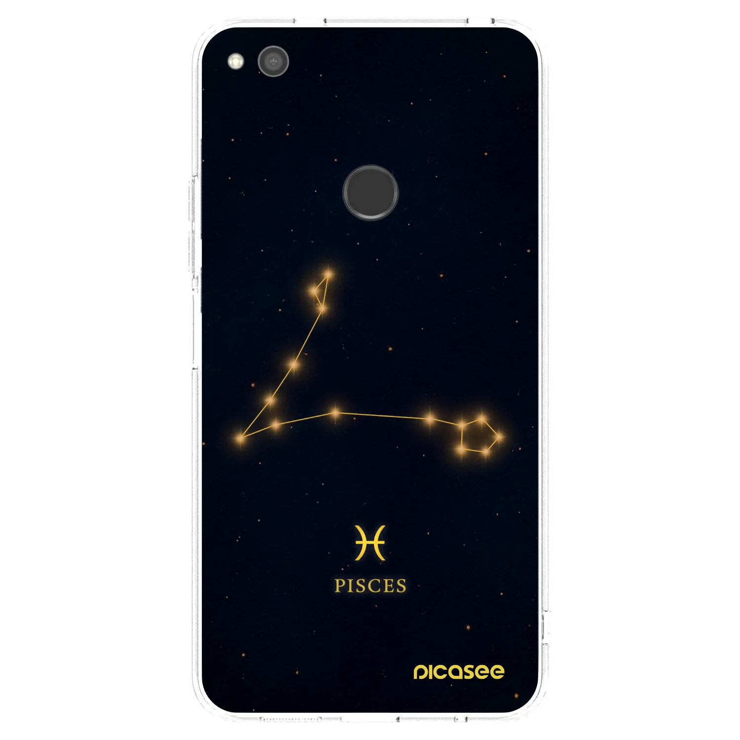 Picasee διαφανής θήκη σιλικόνης Huawei P9 Lite 2017 - PISCES