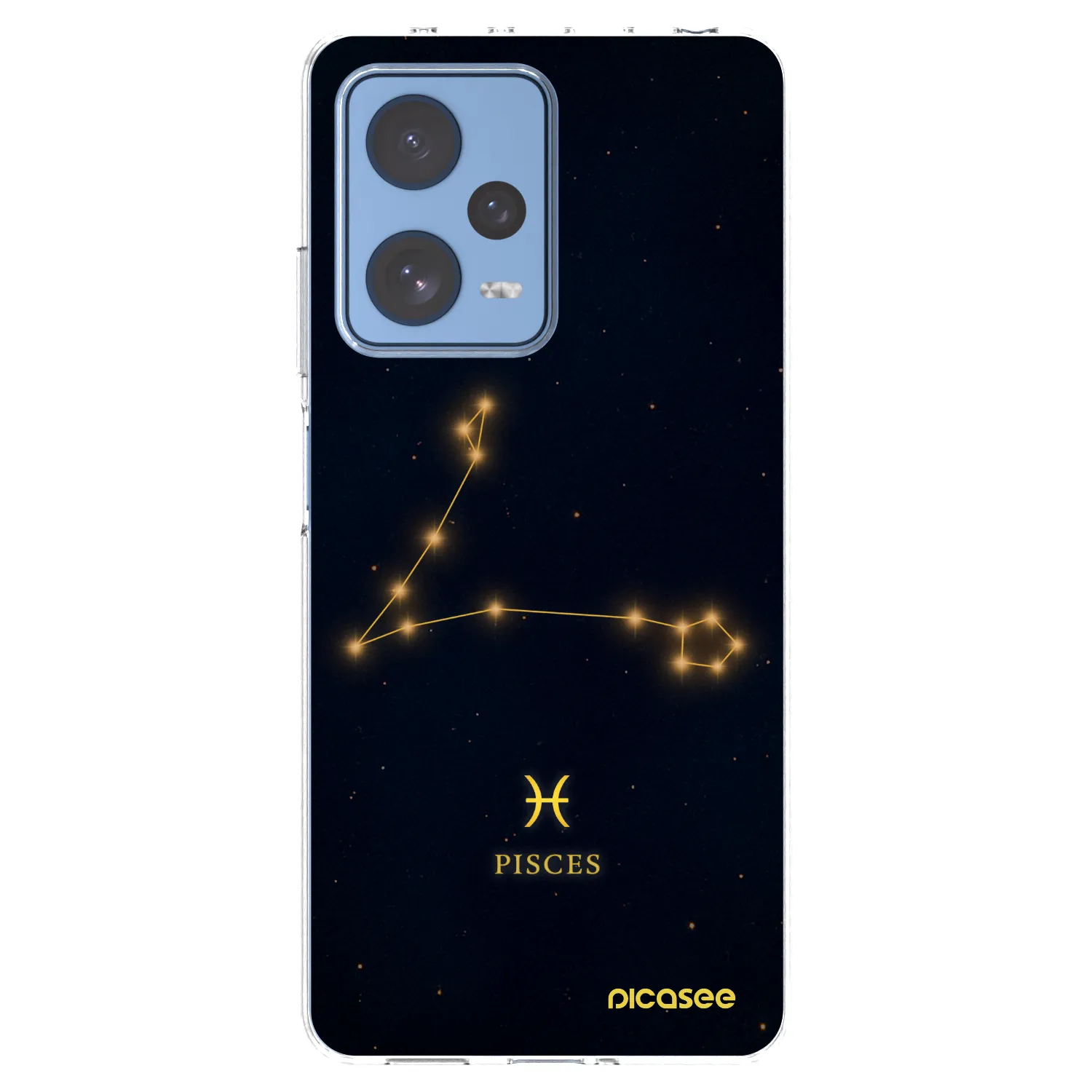 Picasee διαφανής θήκη σιλικόνης Xiaomi Redmi Note 12 Pro 5G - PISCES