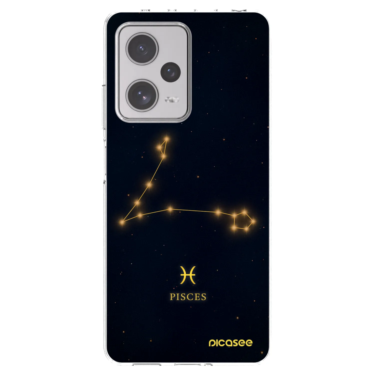 Picasee διαφανής θήκη σιλικόνης Xiaomi Redmi Note 12 Pro+ 5G - PISCES