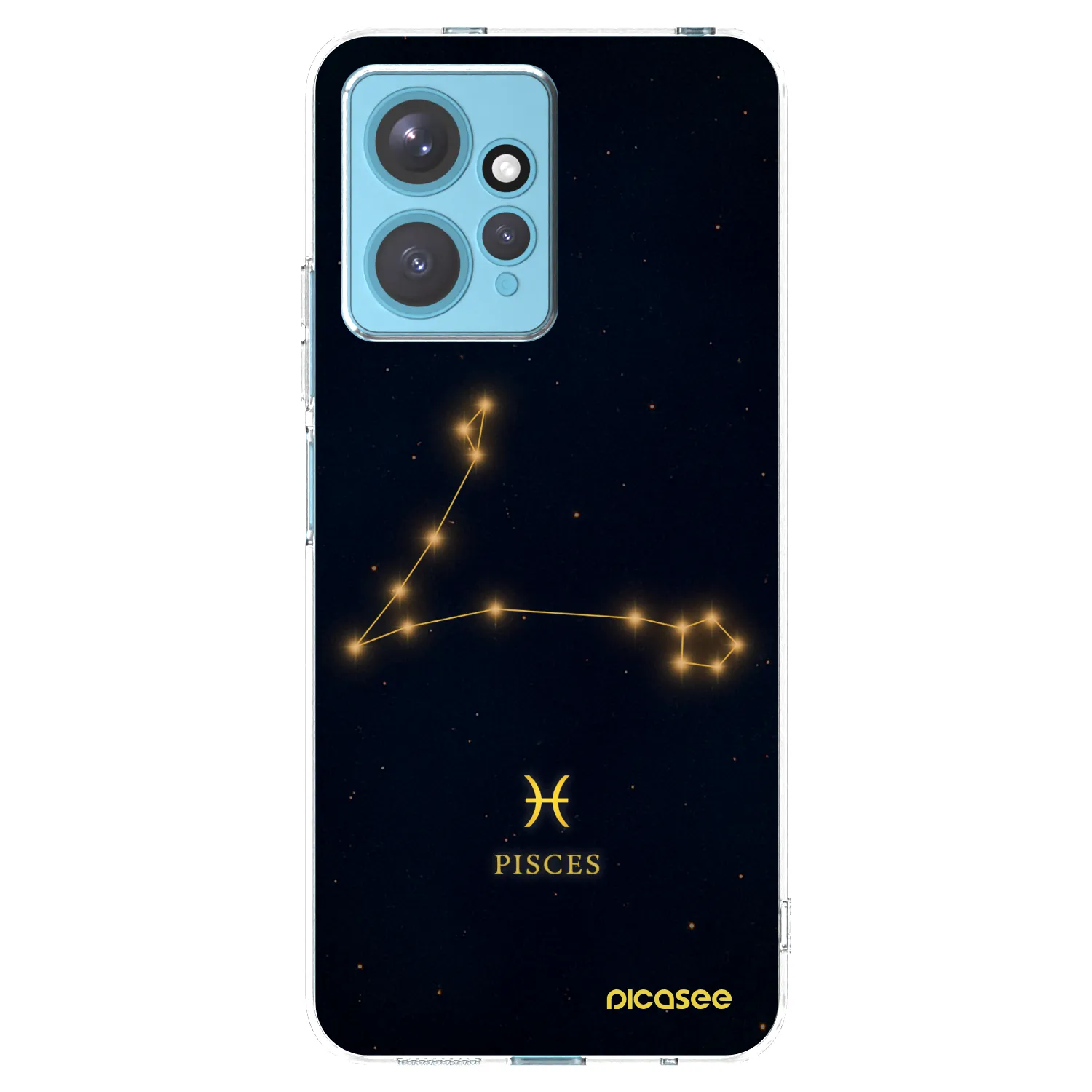 Picasee διαφανής θήκη σιλικόνης Xiaomi Redmi Note 12 4G - PISCES