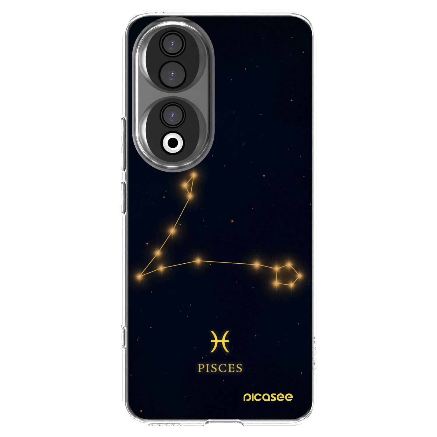 Picasee διαφανής θήκη σιλικόνης Honor 90 5G - PISCES