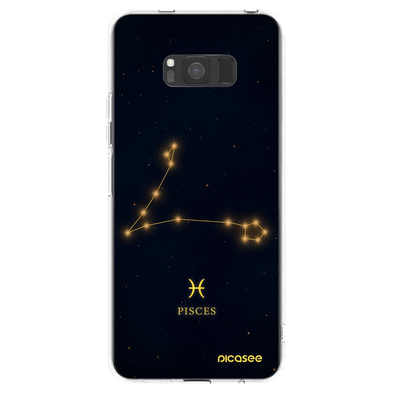 Picasee διαφανής θήκη σιλικόνης Samsung Galaxy S8 G950F - PISCES