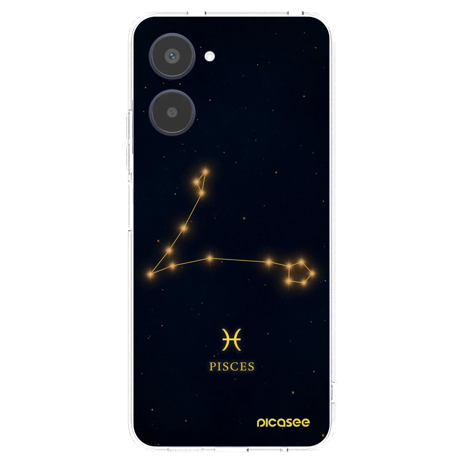 Picasee διαφανής θήκη σιλικόνης Realme 10 4G - PISCES