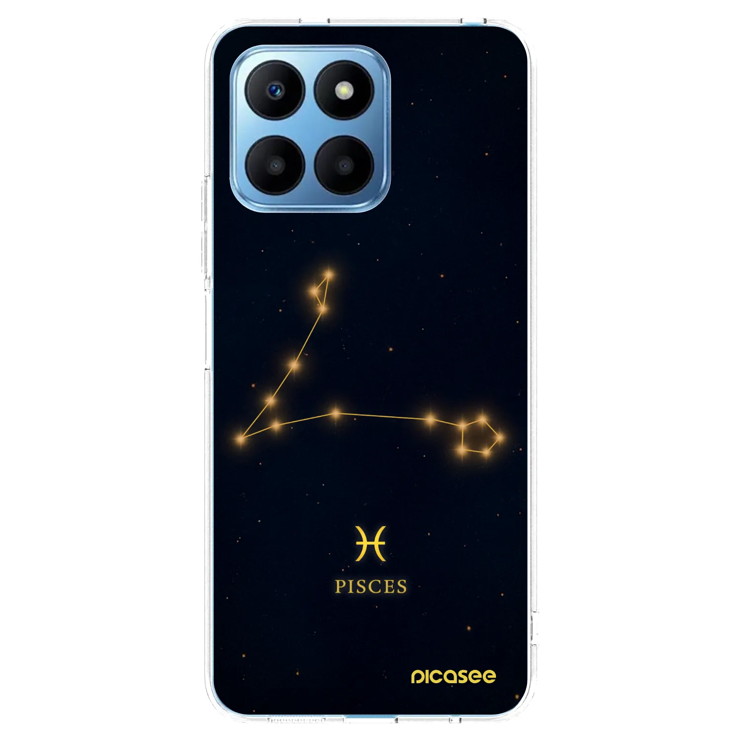 Picasee διαφανής θήκη σιλικόνης Honor 70 Lite - PISCES