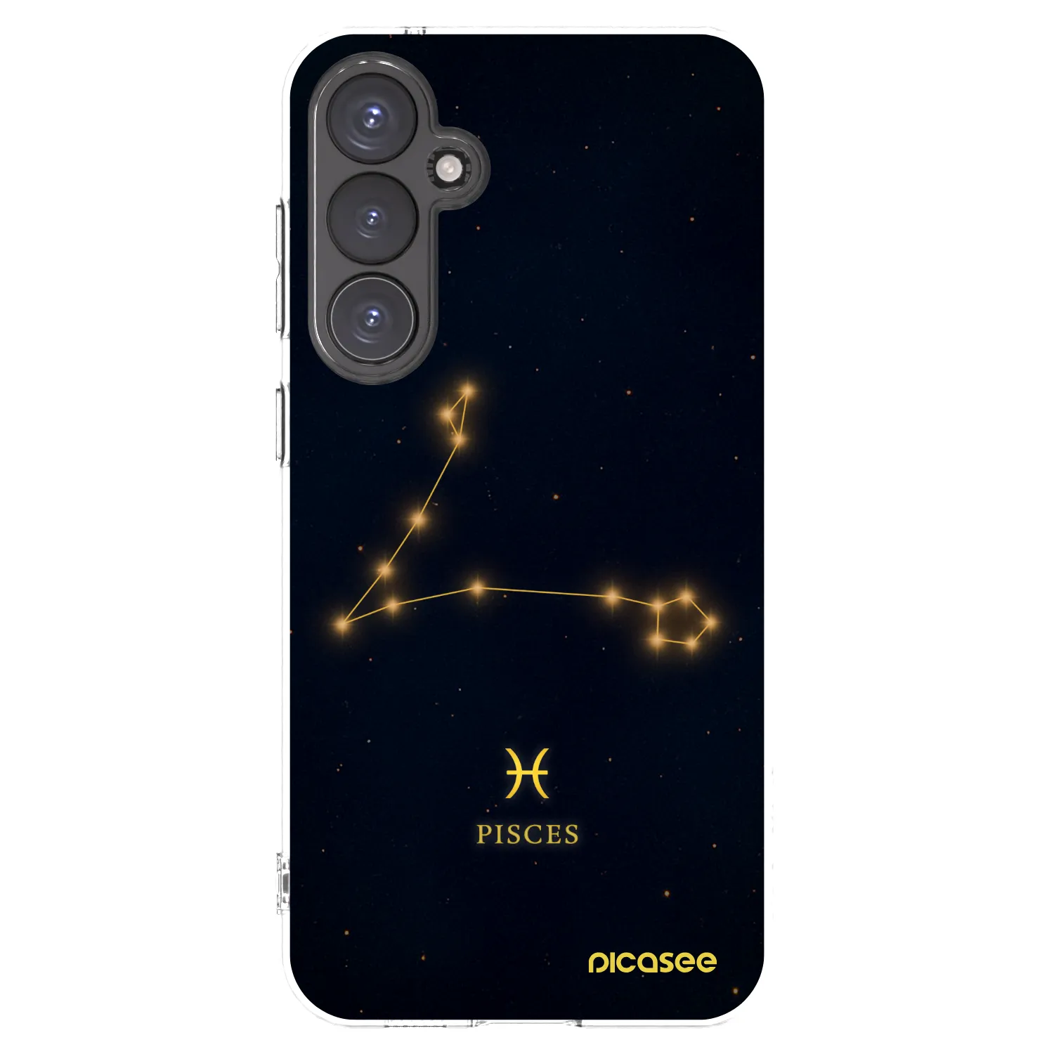 Picasee διαφανής θήκη σιλικόνης Samsung Galaxy S23 FE S711B - PISCES