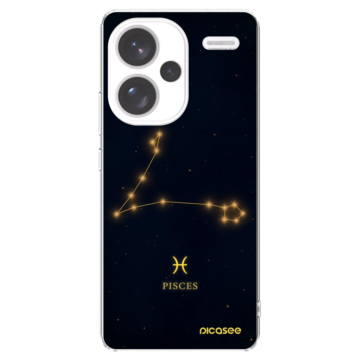 Picasee διαφανής θήκη σιλικόνης Xiaomi Redmi Note 13 Pro+ 5G - PISCES
