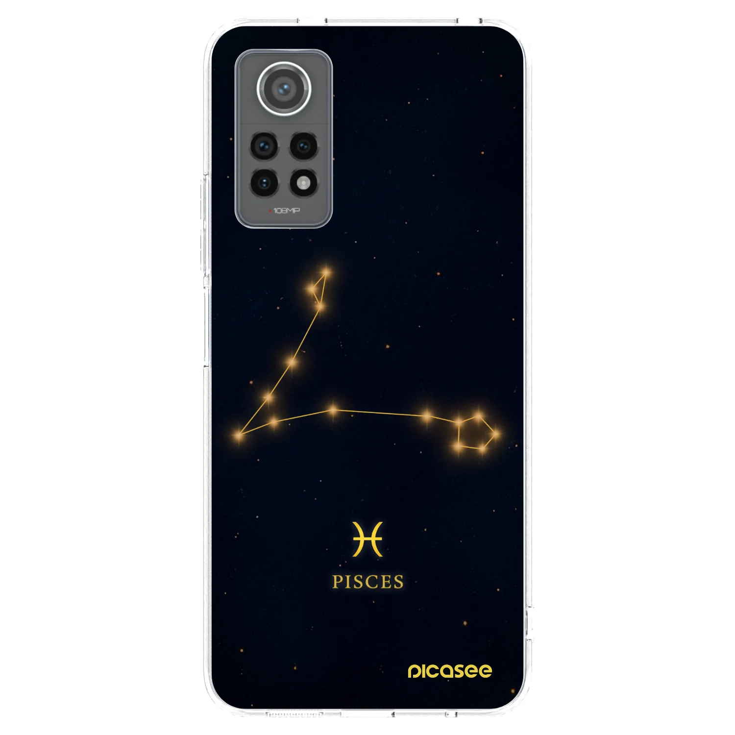 Picasee διαφανής θήκη σιλικόνης Xiaomi Redmi Note 12 Pro 4G - PISCES