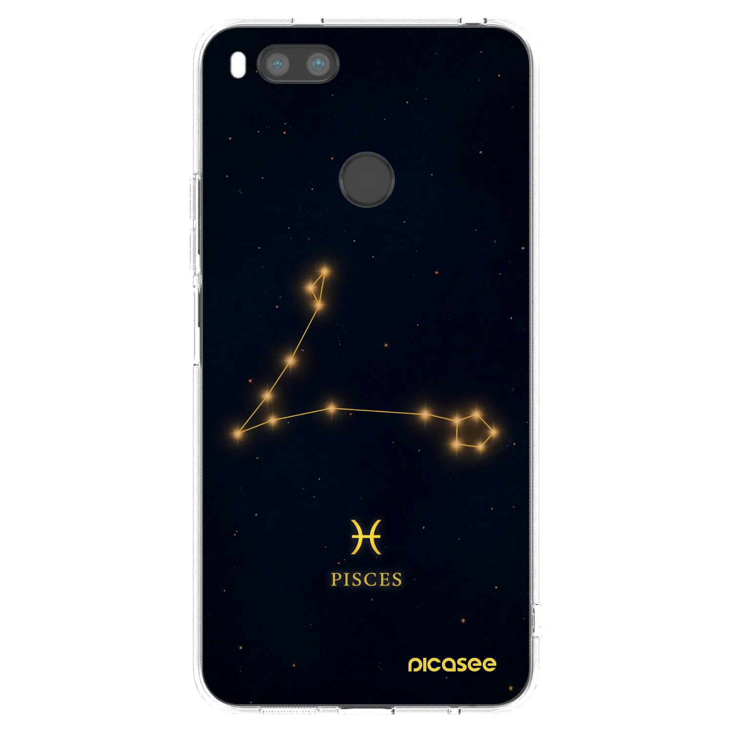 Picasee διαφανής θήκη σιλικόνης Xiaomi Mi A1 Global - PISCES