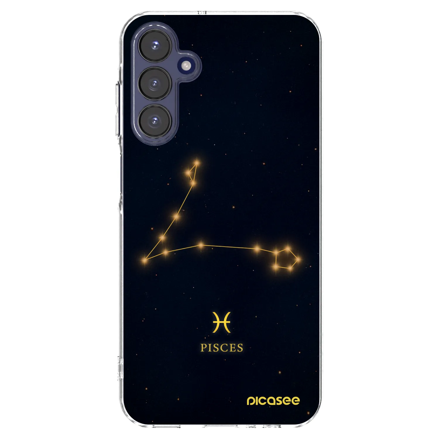 Picasee διαφανής θήκη σιλικόνης Samsung Galaxy A15 A155F 4G - PISCES