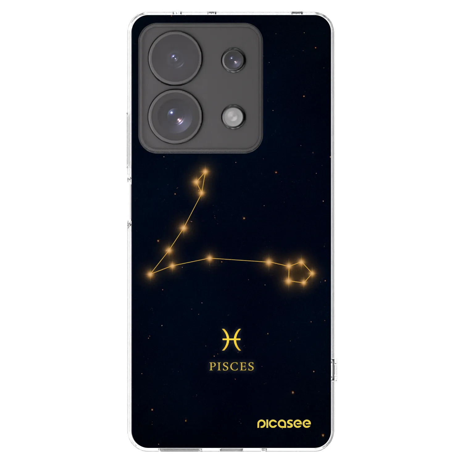 Picasee διαφανής θήκη σιλικόνης Xiaomi Redmi Note 13 Pro 4G - PISCES
