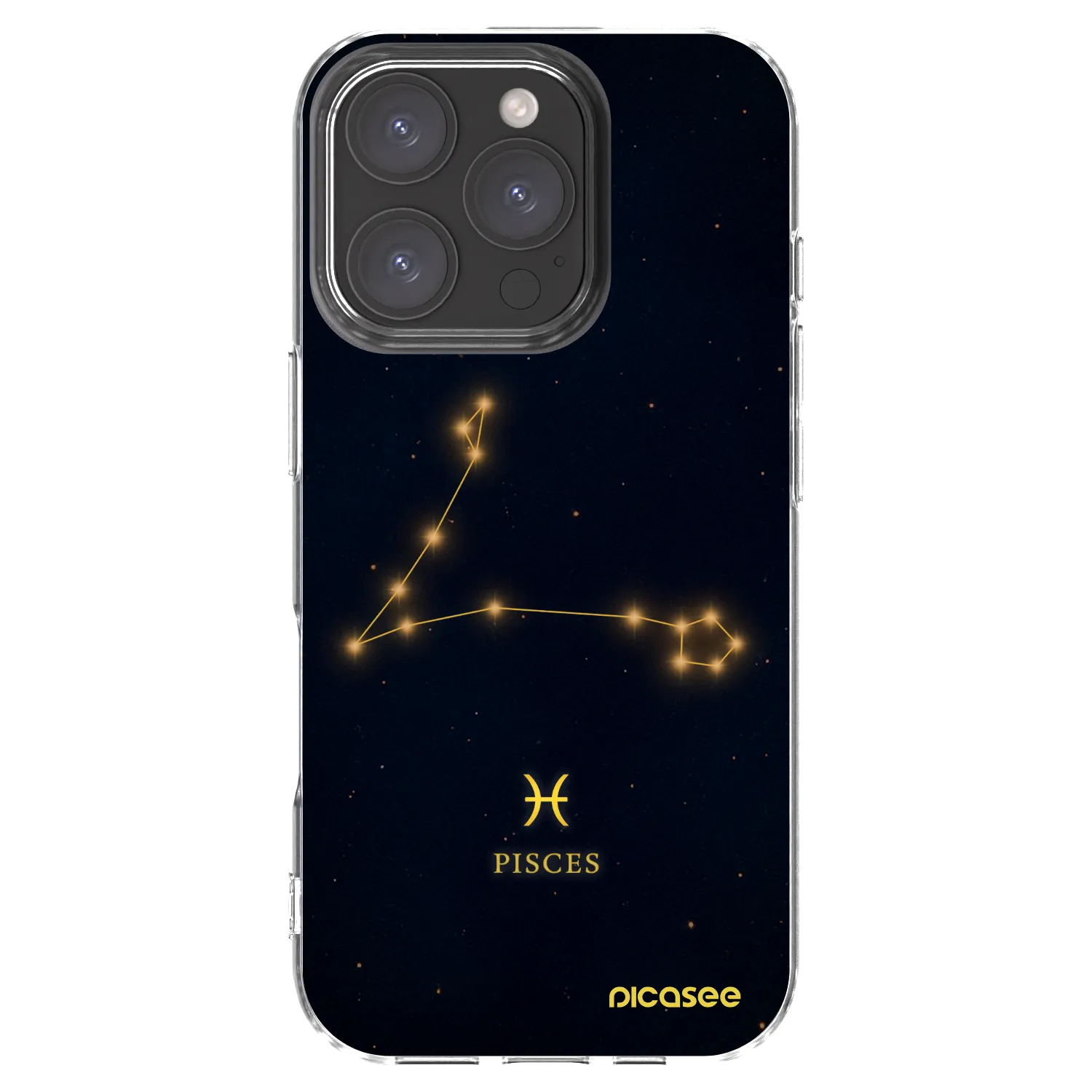 Picasee διαφανής θήκη σιλικόνης Apple iPhone 16 Pro - PISCES