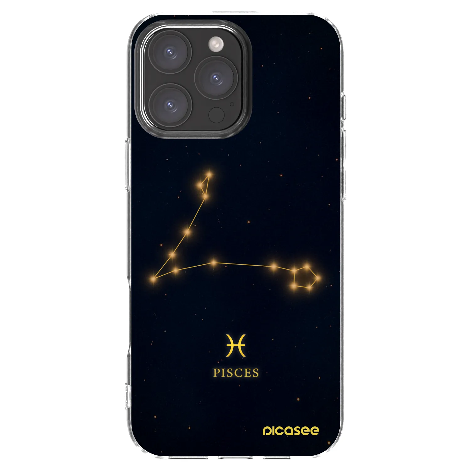 Picasee διαφανής θήκη σιλικόνης Apple iPhone 16 Pro Max - PISCES