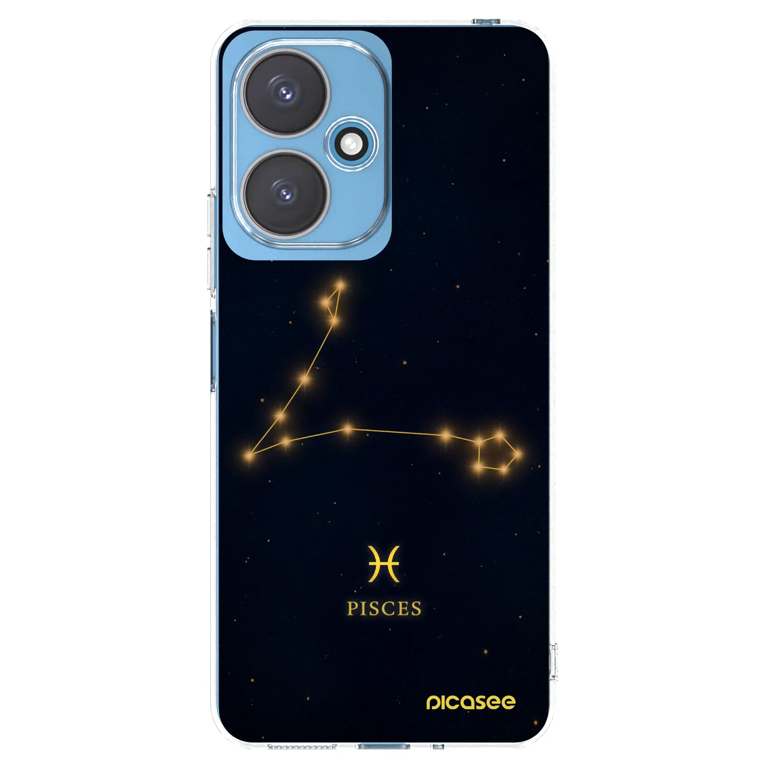 Picasee διαφανής θήκη σιλικόνης Xiaomi Redmi 13C 5G - PISCES