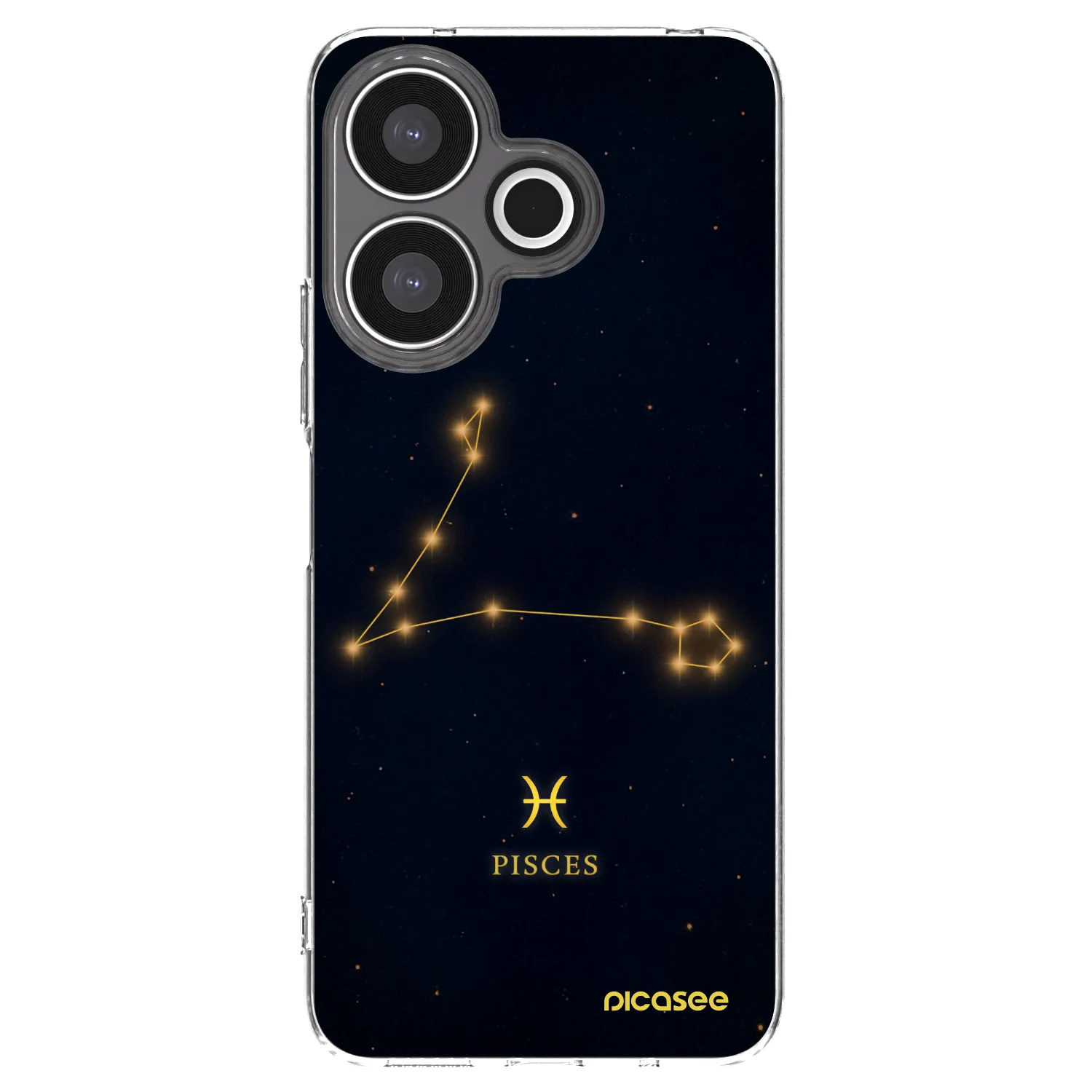Picasee διαφανής θήκη σιλικόνης Xiaomi Redmi 13 4G - PISCES