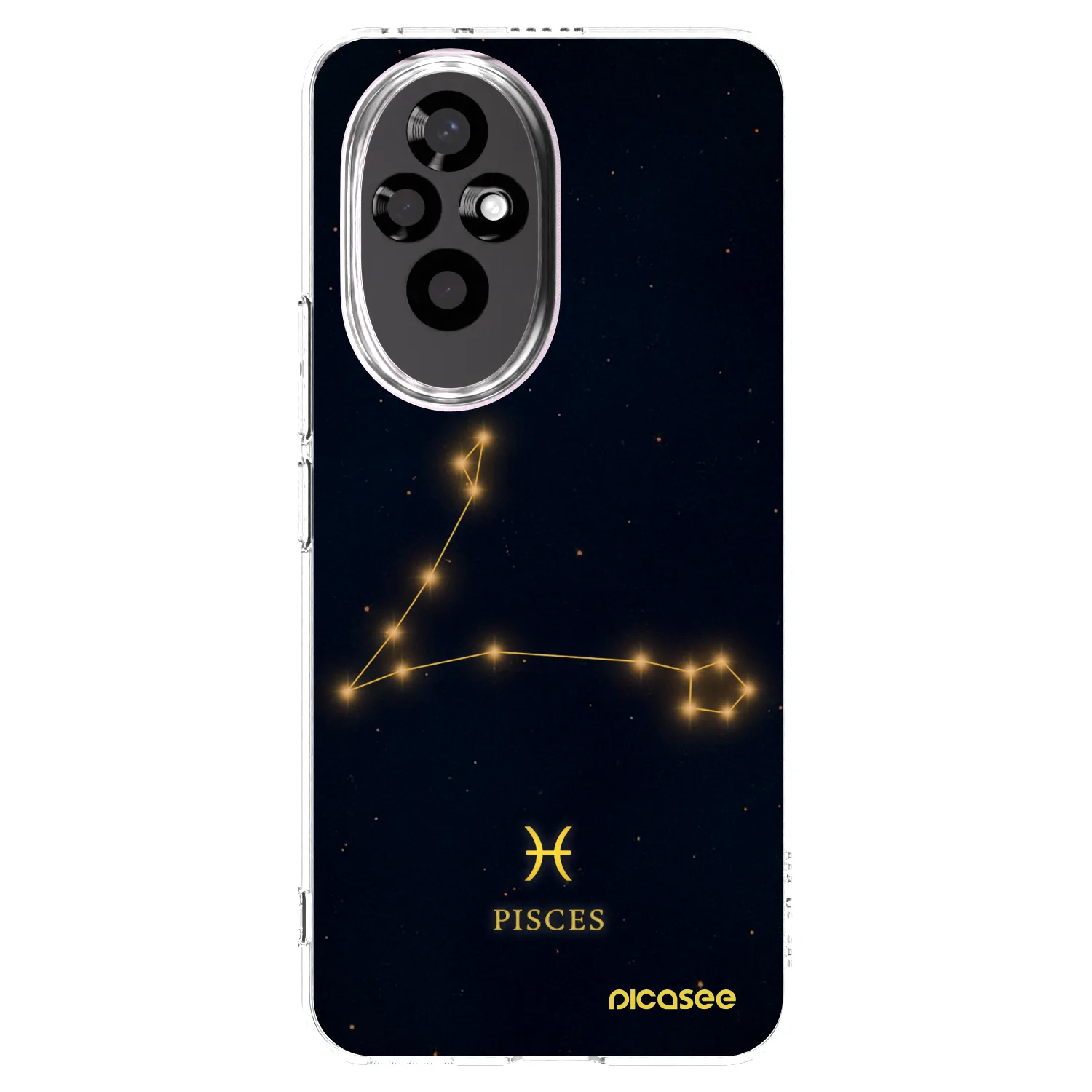 Picasee διαφανής θήκη σιλικόνης Honor 200 Pro 5G - PISCES