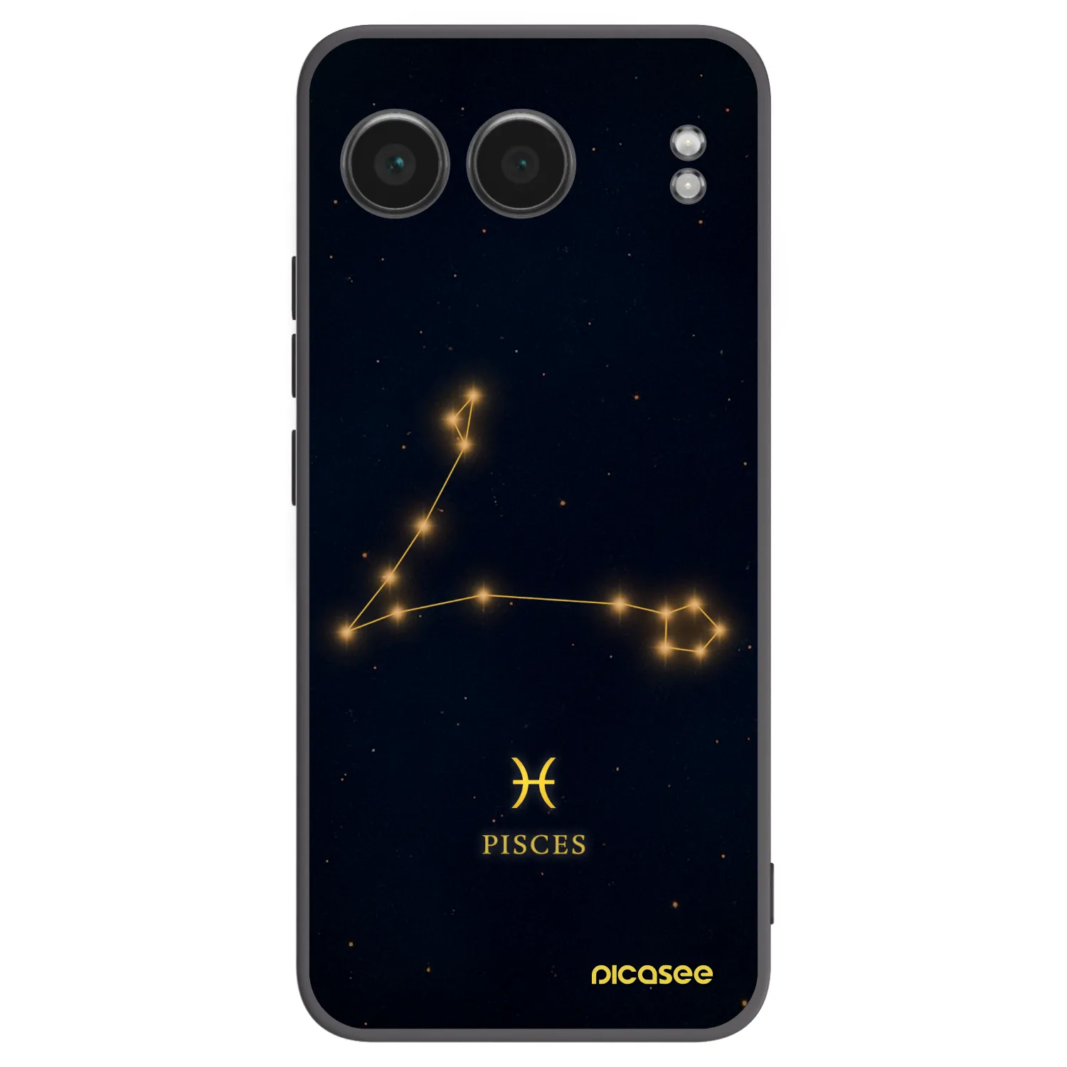 Picasee Μαύρη θήκη σιλικόνης για OnePlus Nord 4 - PISCES
