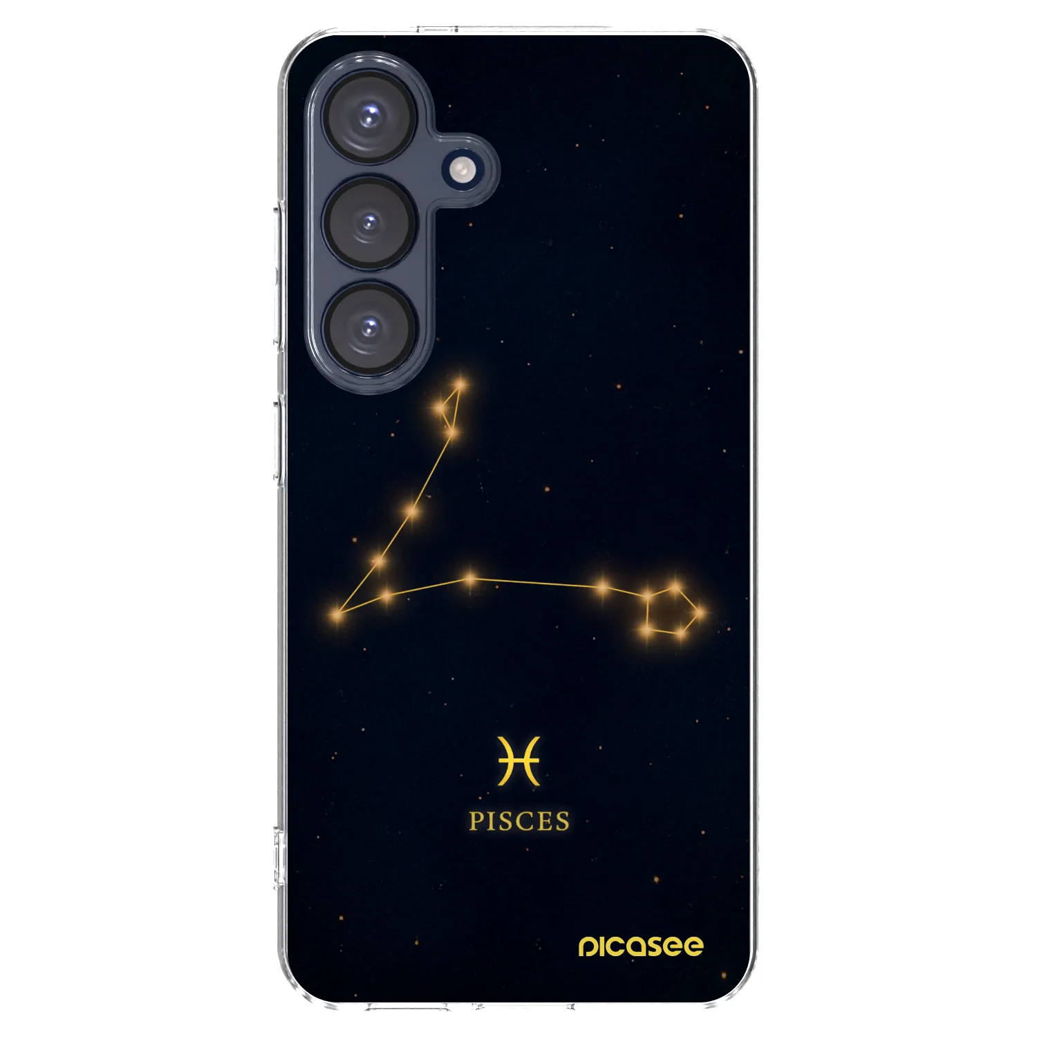 Picasee διαφανής θήκη σιλικόνης Samsung Galaxy S25 5G - PISCES