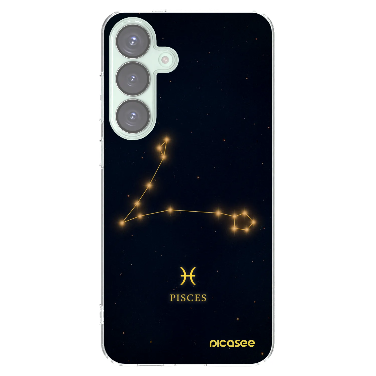 Picasee διαφανής θήκη σιλικόνης Samsung Galaxy S25+ 5G - PISCES