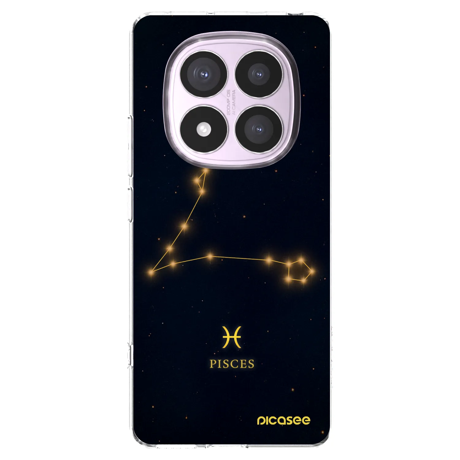 Picasee διαφανής θήκη σιλικόνης Xiaomi Redmi Note 14 Pro 4G - PISCES