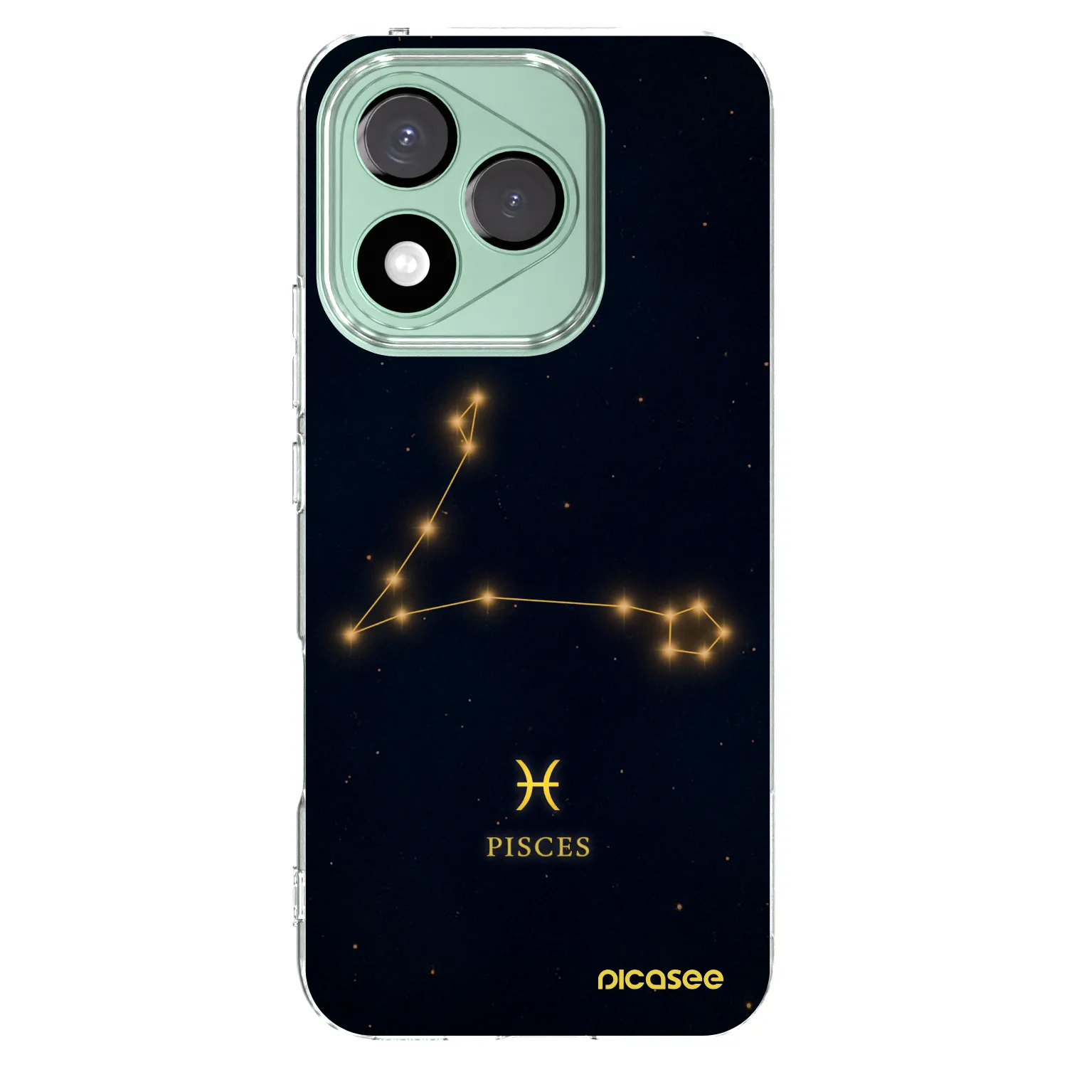 Picasee διαφανής θήκη σιλικόνης Honor 400 Lite 5G - PISCES