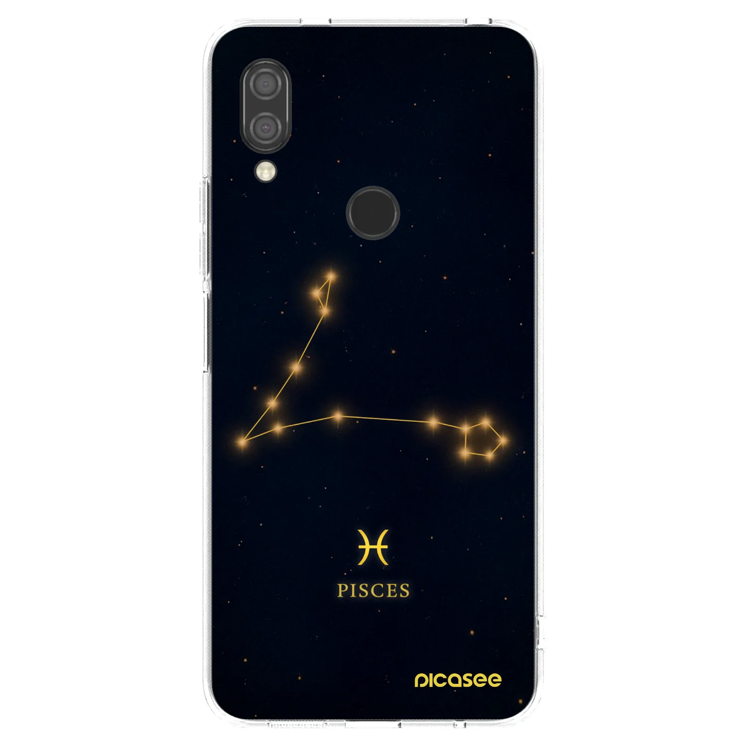 Picasee διαφανής θήκη σιλικόνης Xiaomi Redmi 7 - PISCES