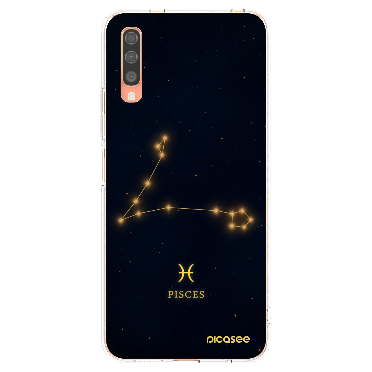 Picasee διαφανής θήκη σιλικόνης Samsung Galaxy A70 A705F - PISCES