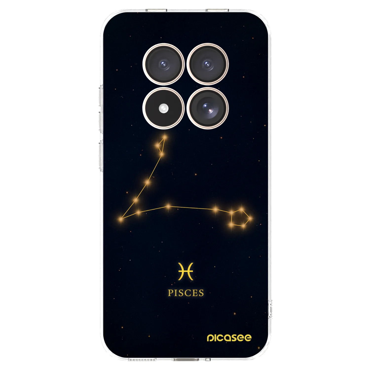 Picasee διαφανής θήκη σιλικόνης Xiaomi Redmi Note 15 Pro 4G - PISCES