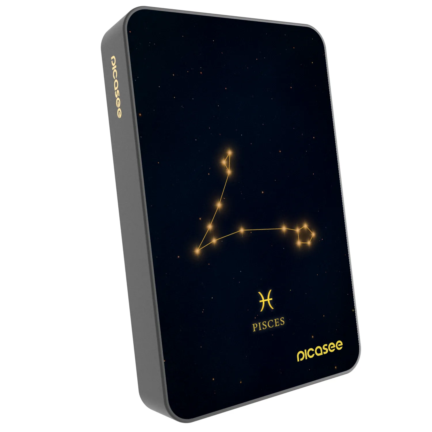 Picasee Powerbank με MagSafe 10 000 mAh Γκρί - PISCES